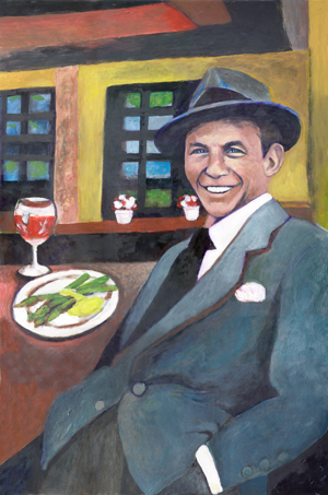 Frank Sinatra portrait